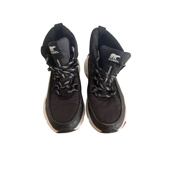 Sorel Women’s Kinetic RNEGD Waterproof Hightop Sneaker Boots womens 9 - Picture 1 of 4